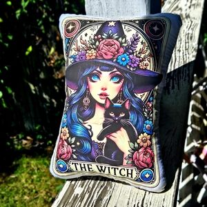 Witch Tarot Pillow Pal. New.